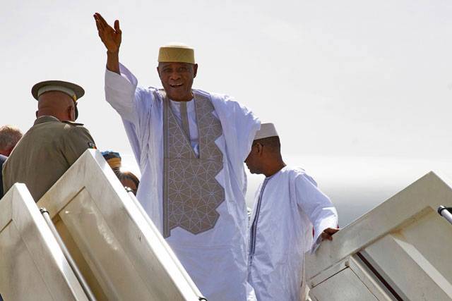 Ousted Malian president arrives back in Bamako