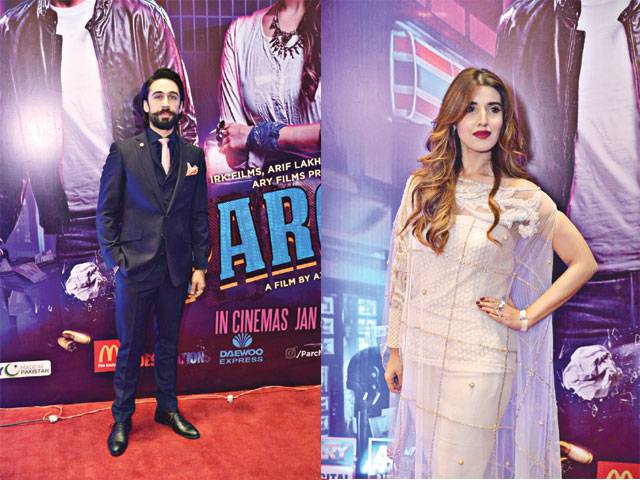 Star-studded premiere of Parchi in Karachi