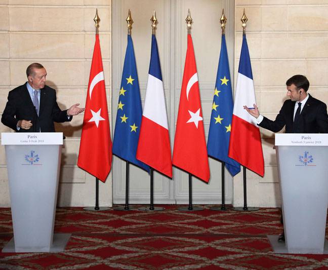 French and Turkish President hold a joint press conference