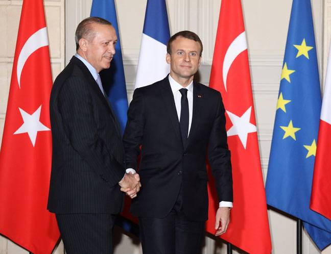 French and Turkish President hold a joint press conference