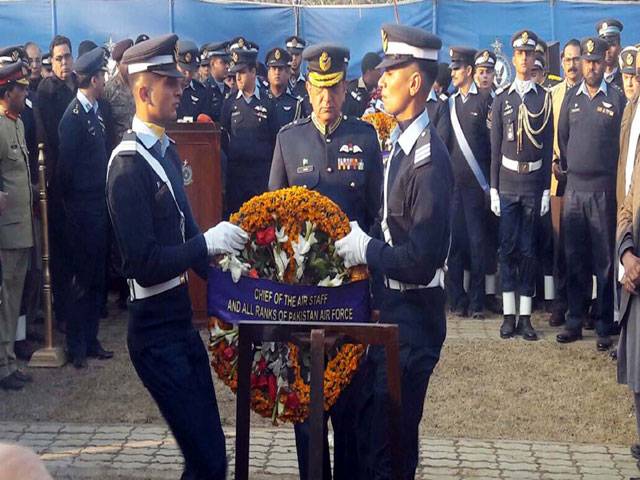 Civil and military leaders attended the funeral of Air Marshal Asghar Khan