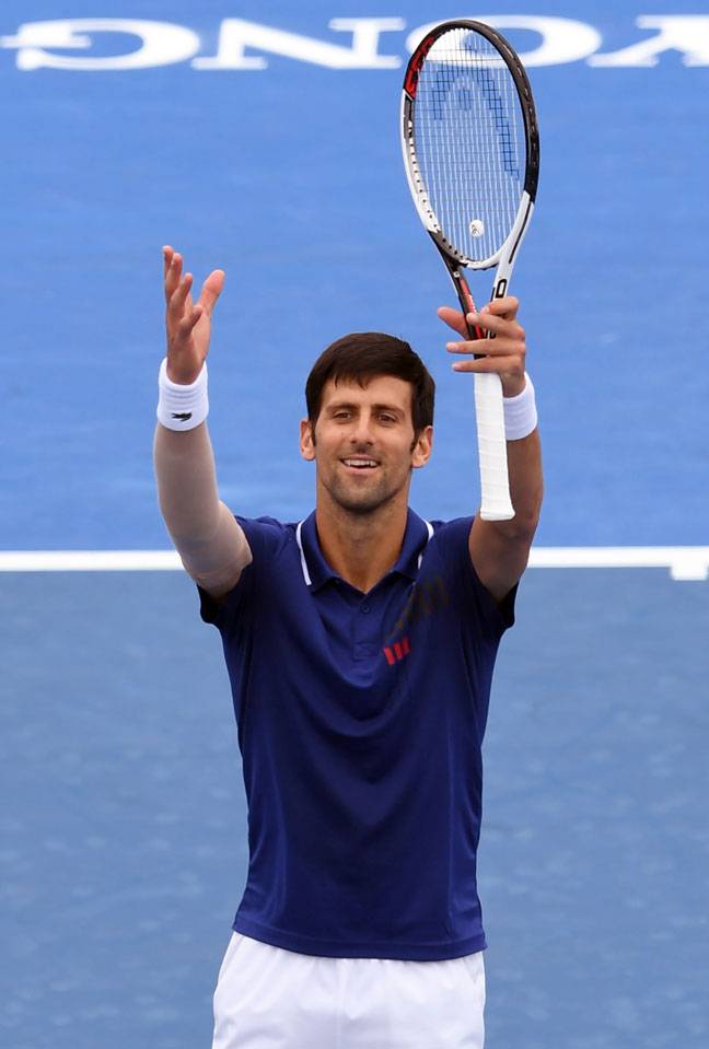 Djokovic 'very happy' with winning start to the year