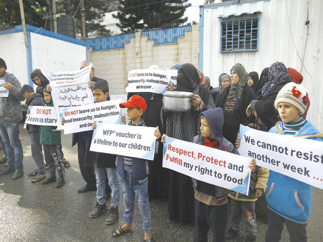 US freezes funding for Palestinian refugees