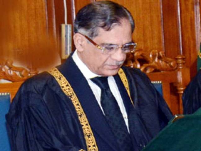 Disqualification span: Parliament should not be a place for cheaters: CJP