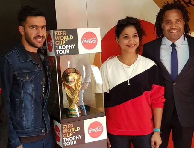 FIFA World Cup trophy enthralls Pakistani fans