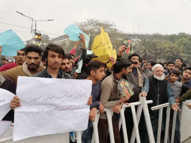 Basant-lovers protest for lift ban1