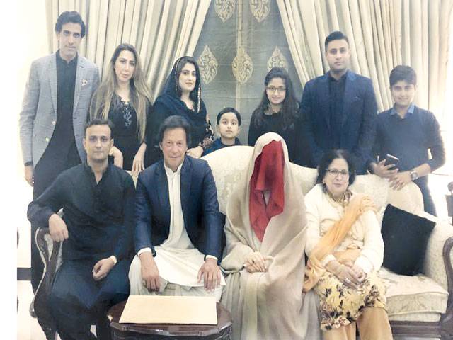 Imran Khan ties the knot for third time