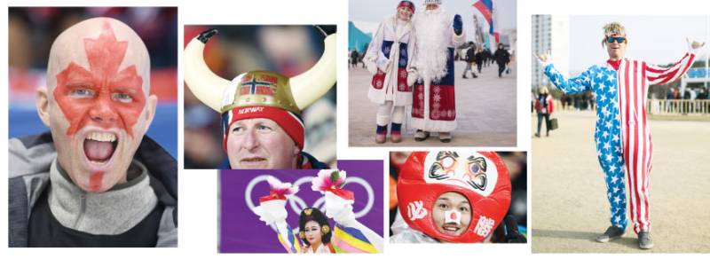 Olympics costumes