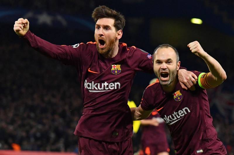 Messi ends Chelsea drought to give Barca last-16 edge