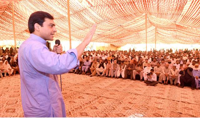 Public service to win PML-N elections anew: Hamza