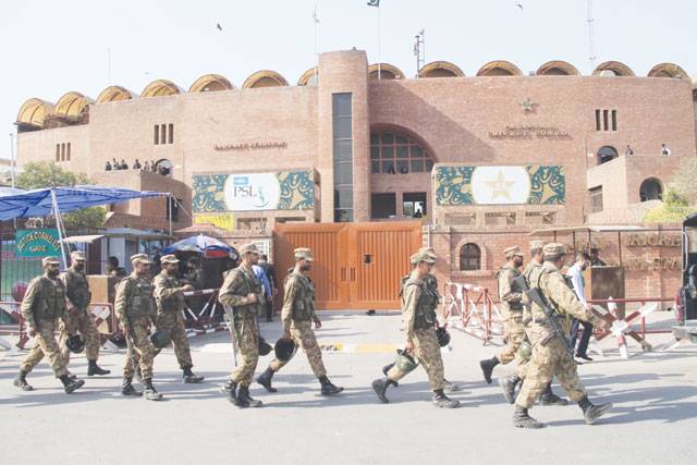 Police mount major security operation for PSL