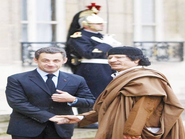 French ex-president Sarkozy held in Libya financing probe