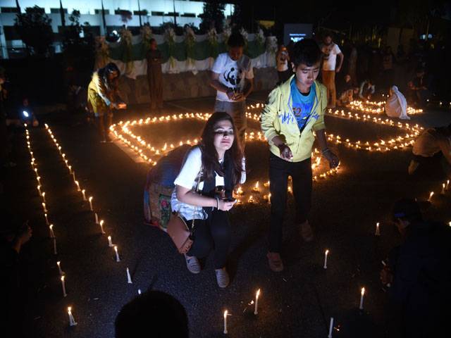 Earth Hour observed1