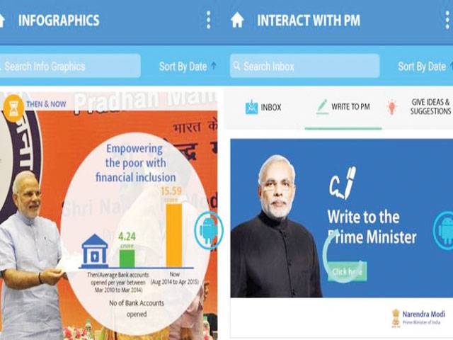 India PM app sparks social media furore