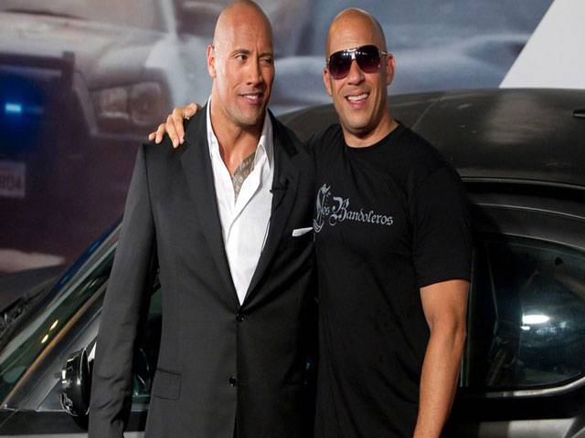 The Rock speaks about row with Vin Diesel 