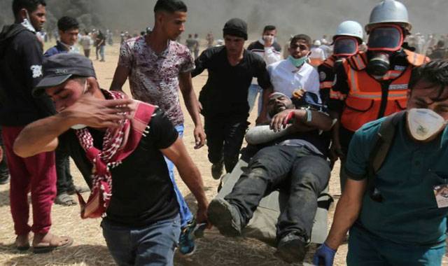 Seven Palestinians killed as new clashes erupt along Gaza border
