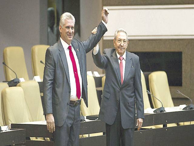 Cuba marks end of an era as Castro hands over to Diaz-Canel