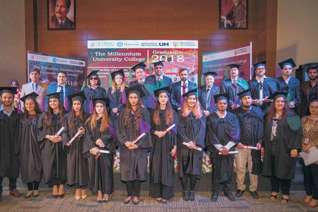 TMUC Holds Graduation Ceremony for students