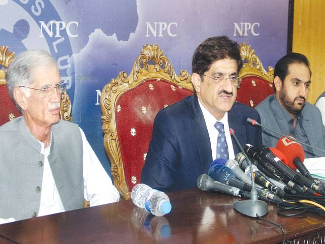 Sindh, KP, Balochistan CMs walk out of NEC huddle