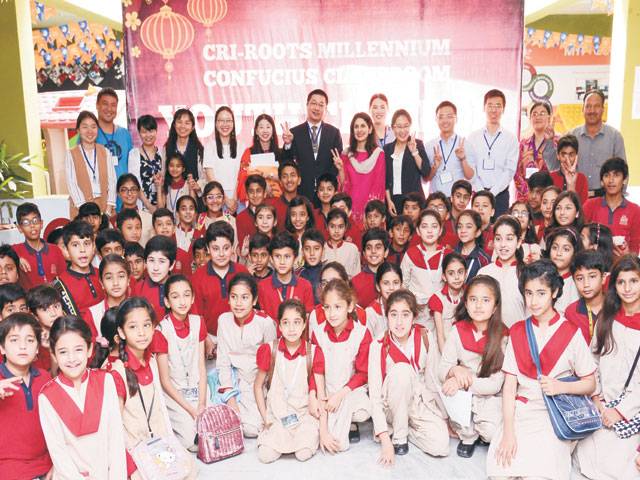 Youth Chinese Test conducted at Roots Millennium Schools