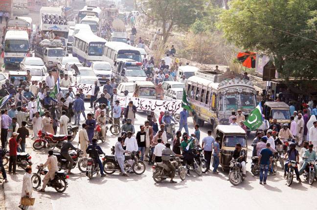 JI activists rally against water, power crisis