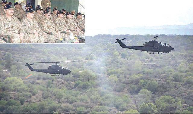 Army, PAF test joint conventional firepower capability
