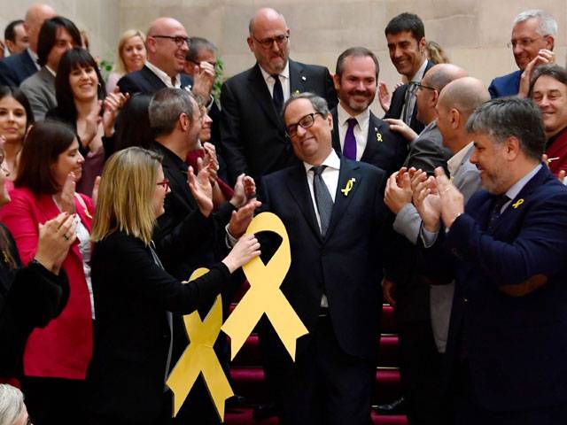 Hardline separatist Torra appointed leader of Catalonia