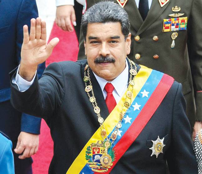 Venezuela’s Maduro sworn in for second six-year term