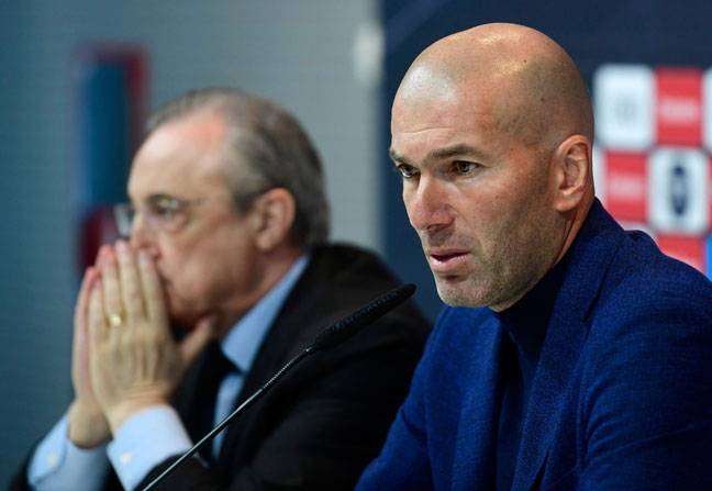 Real Madrid coach Zidane drops quit bombshell
