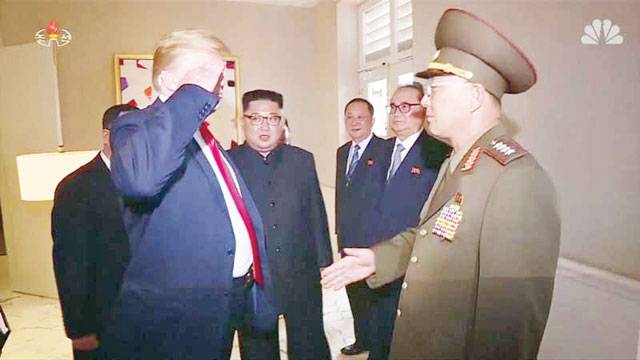 Trump salute to N Korean general sparks controversy