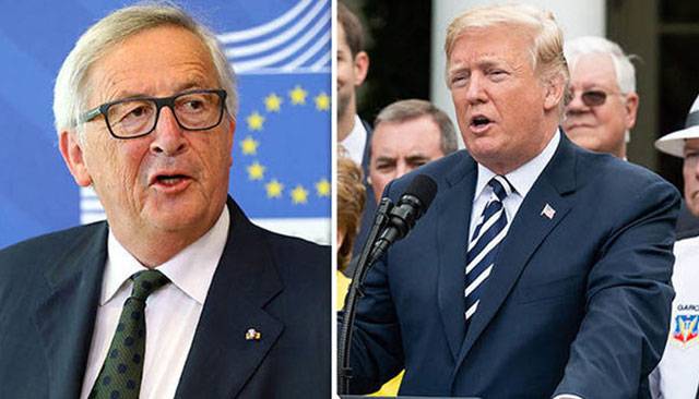 EU slaps tariffs on US as trade war erupts