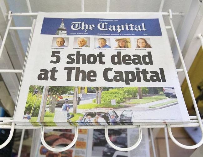 Annapolis attack: Deadliest day for journalism in US since 9/11