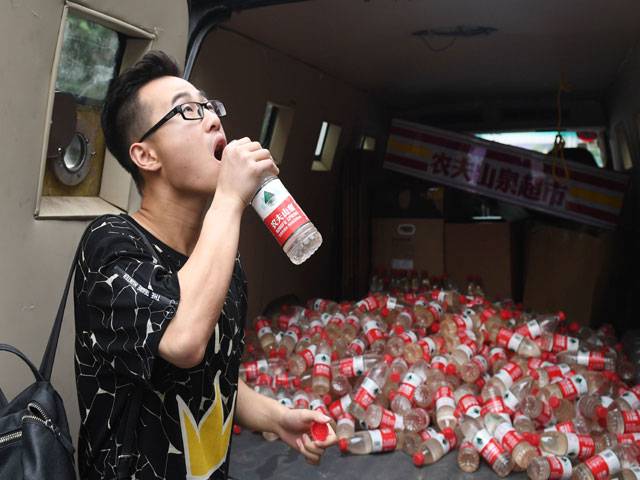 Tainted water exhibition roves around Beijing after initial shutdown