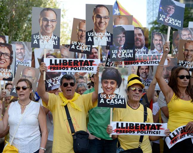 Catalonia demo