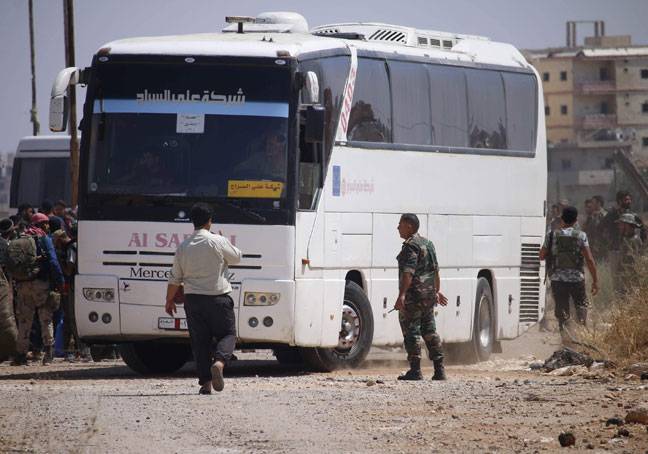 Syria rebels begin evacuating 'cradle' of uprising in Daraa