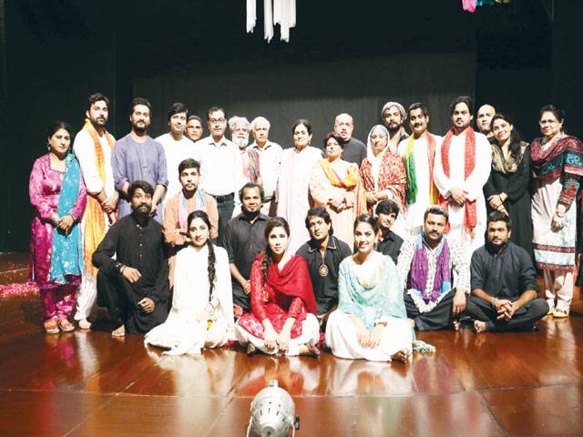 Ajoka’s acting Master Class from today