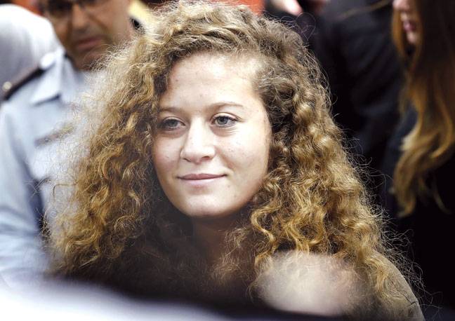Ahed Tamimi, symbol of Mid East conflict, prepares for freedom