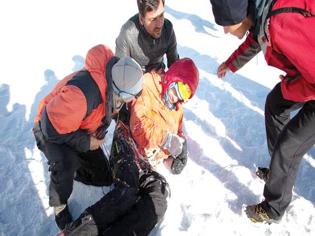 Russian climber saved by Pak Army in daring rescue