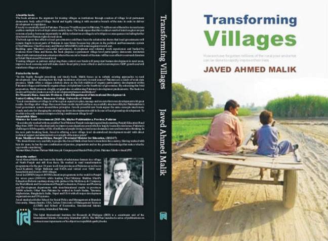 Book ‘Transforming Villages’ launched at IIUI