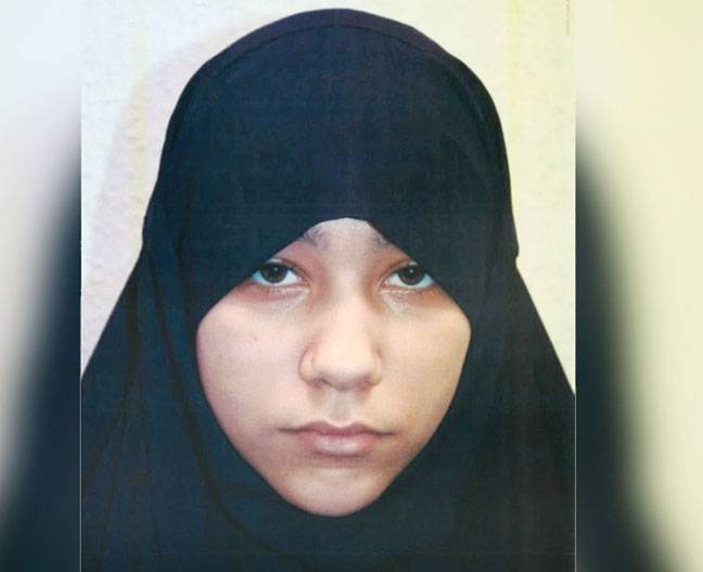 Youngest woman jailed in UK for terrorism