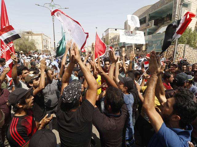 New protests hit southern Iraq, a month into unrest