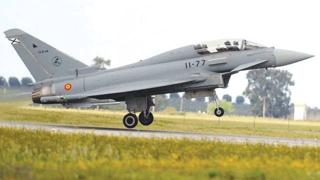 Spanish fighter jet accidentally fires missile