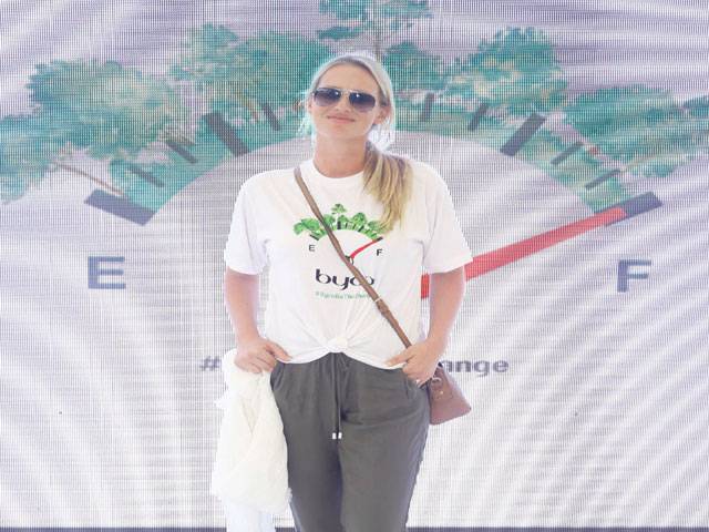 Shaniera Akram inaugurates Byco’s Green Campaign