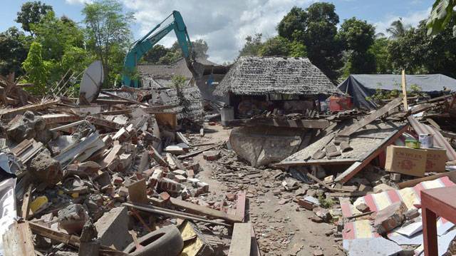 Fresh quake rocks Indonesia's Lombok island