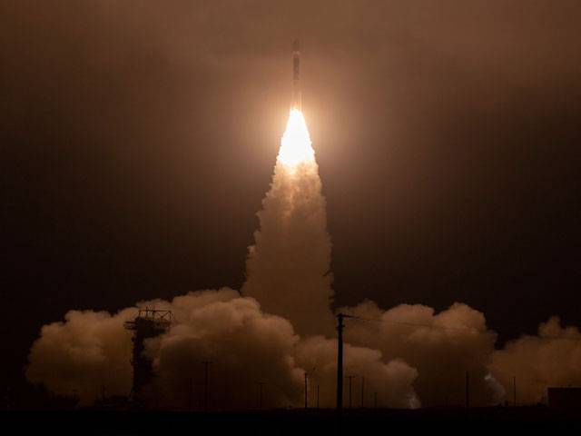 NASA blasts off space laser satellite to track ice loss