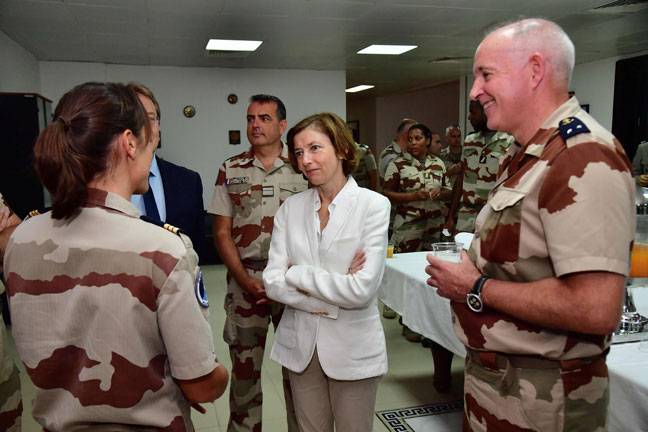 France Defence Minister visits UAE