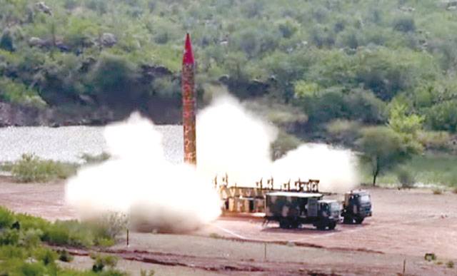 Pakistan conducts Ghauri missile training launch