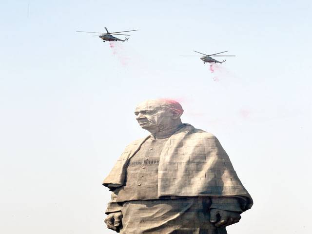 India unveils world’s tallest statue