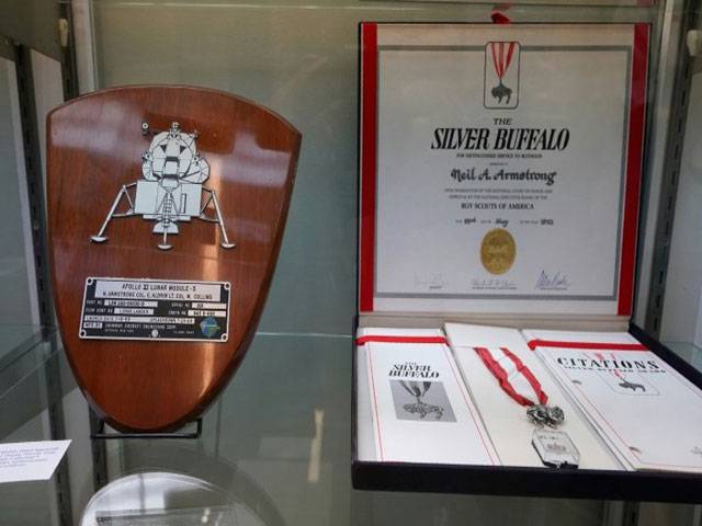 Neil Armstrong's huge souvenir collection to be auctioned