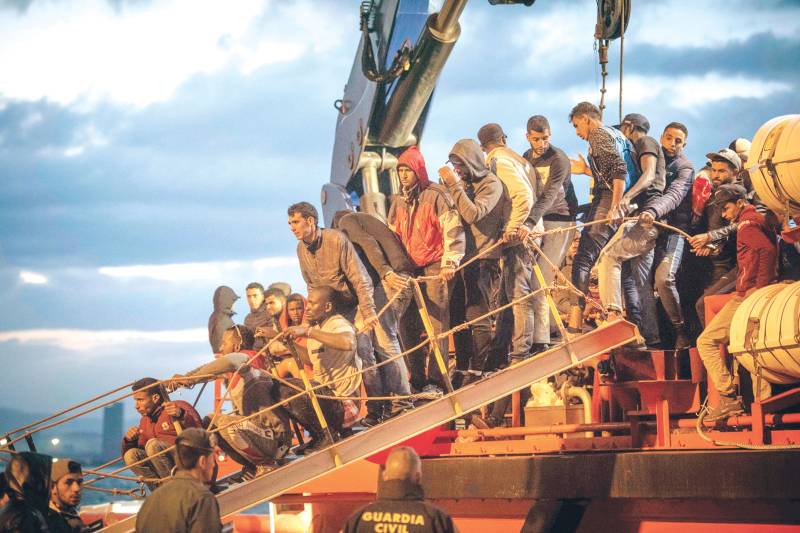  17 die attempting to cross Mediterranean to Spain